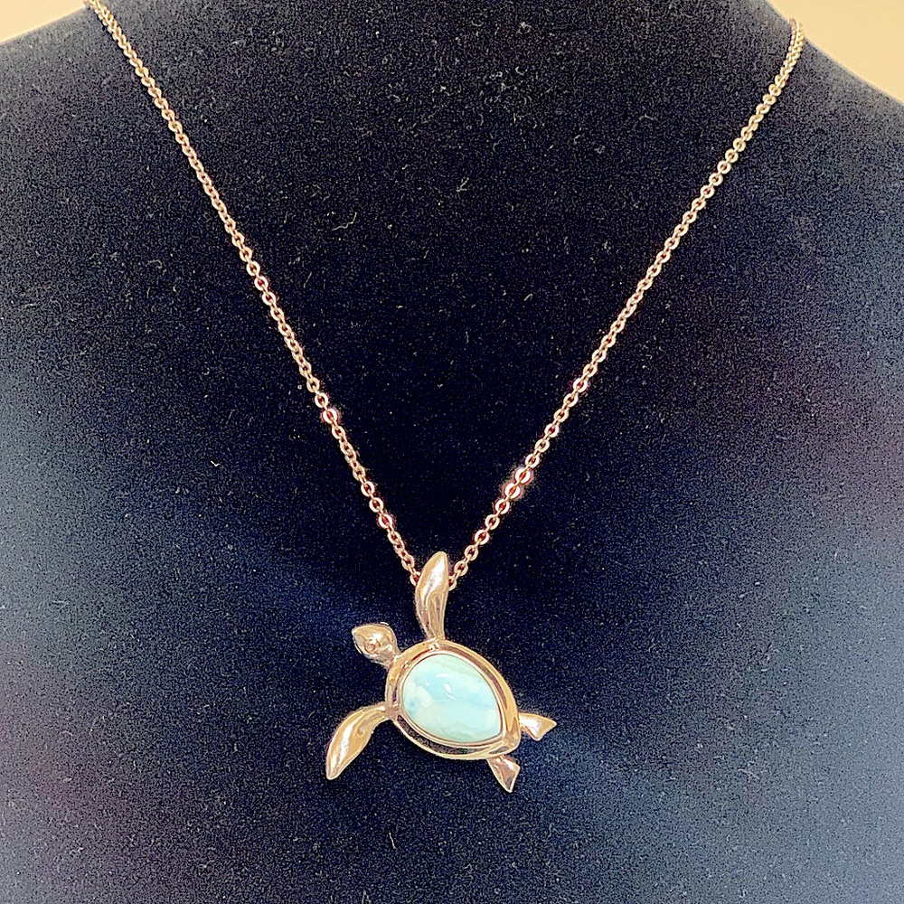 Honu(Turtle) 925 Sterling Silver Necklace